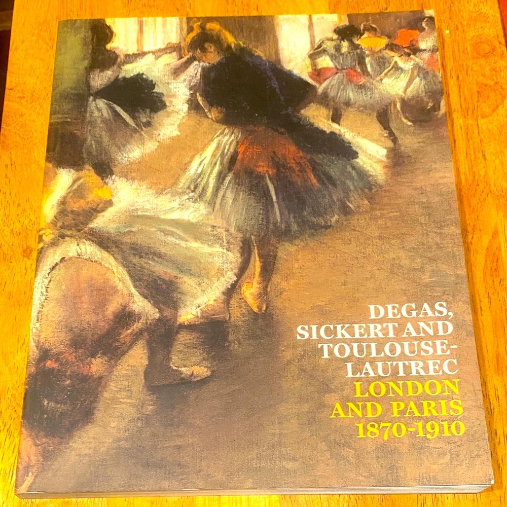 3/$15. Degas, Sickert and Toulouse-Lautrec Art Book